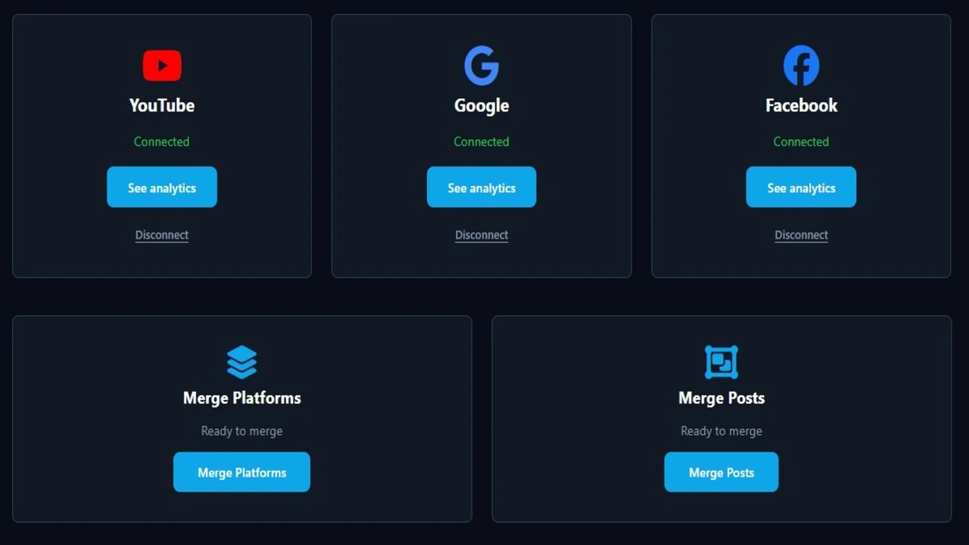 Alocta dashboard preview